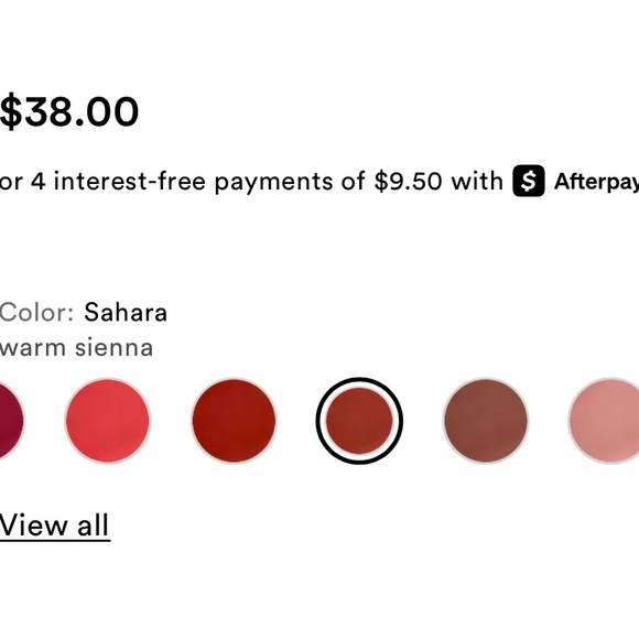 Hourglass 'Sahara' Unlocked Satin Crème Lipstick - Picture 12 of 12